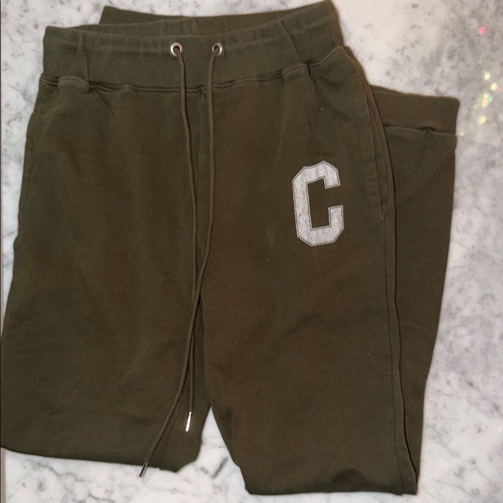 Celine Olive Jogger Pants